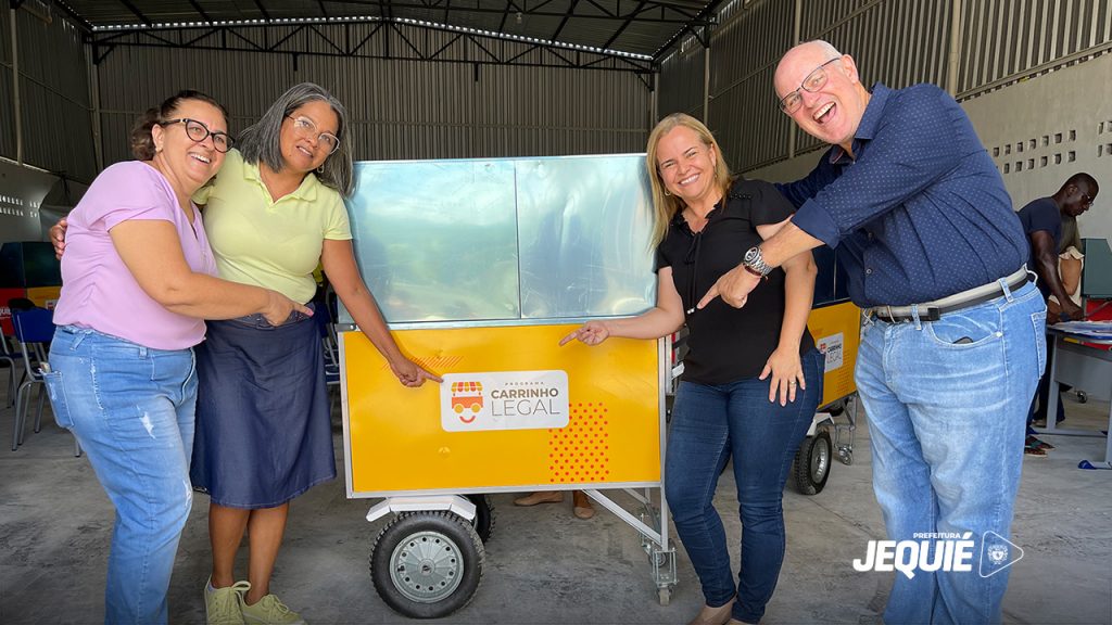 Prefeitura de Jequié realiza entrega novos carrinhos de lanches do Projeto Carrinho Legal Prefeitura de Jequié realiza entrega novos carrinhos de lanches do Projeto Carrinho Legal