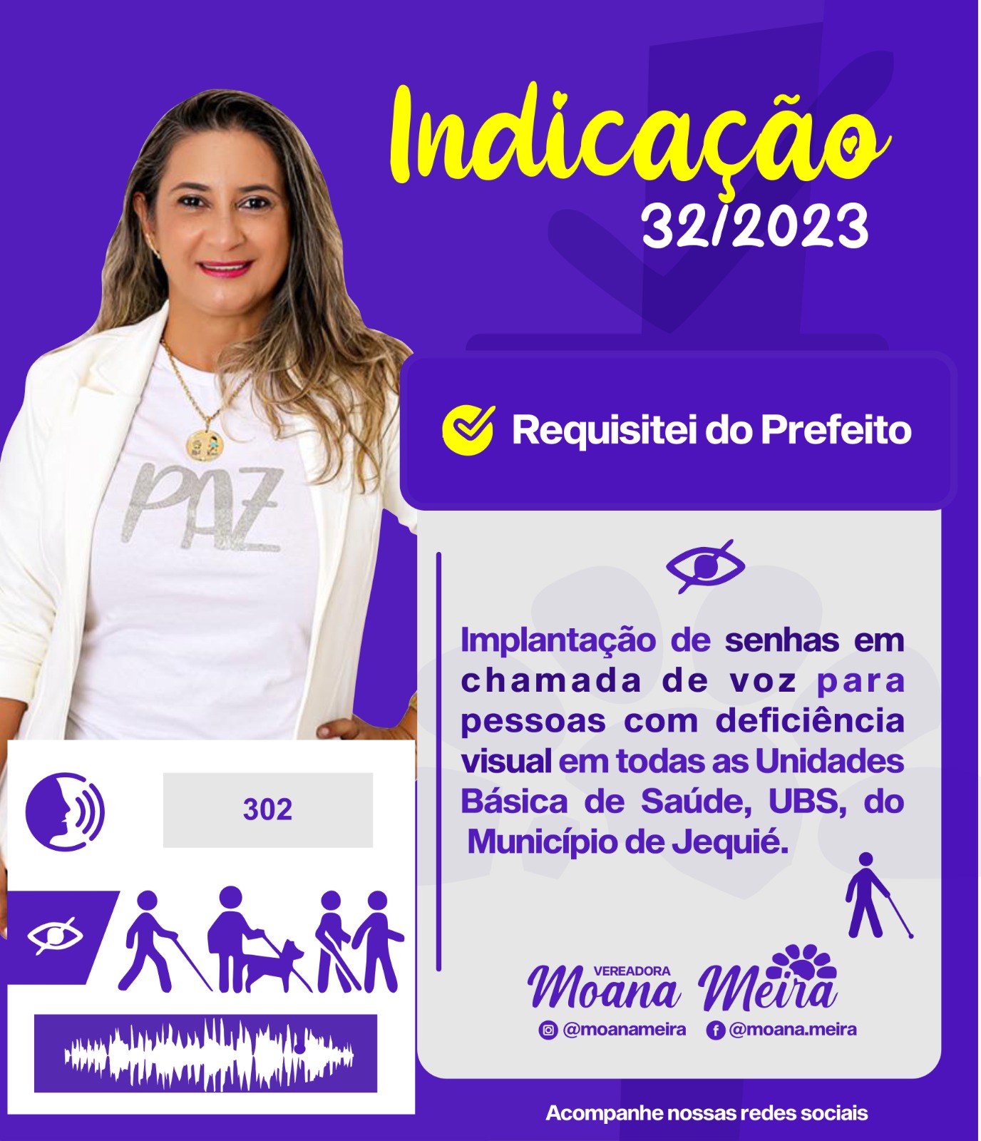 Moana Meira propõe implantação de senhas com chamada por voz nas unidades de saúde de Jequié Moana Meira propõe implantação de senhas com chamada por voz nas unidades de saúde de Jequié