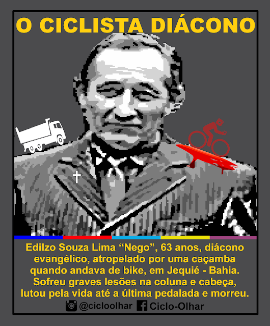 Sobe para quatro o número de ciclistas mortos em Jequié Sobe para quatro o número de ciclistas mortos em Jequié