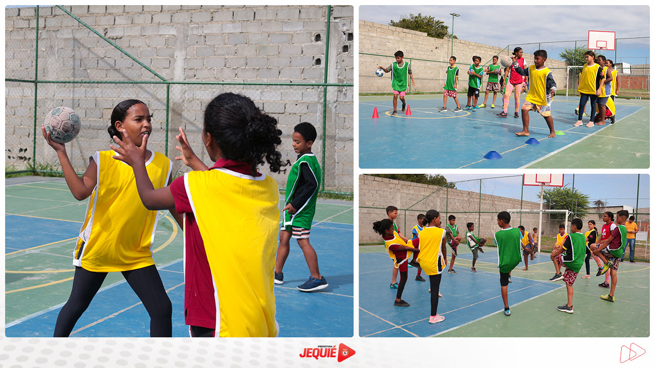 Prefeitura de Jequié segue com projeto esportivo para crianças e adolescentes das comunidades e residenciais Prefeitura de Jequié segue com projeto esportivo para crianças e adolescentes das comunidades e residenciais