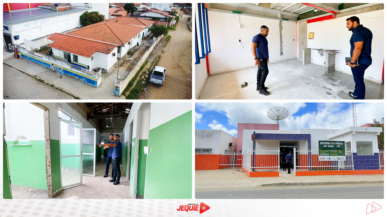 Com recursos próprios Prefeitura de Jequié segue com reforma e ampliação de Unidades de Saúde na sede e Zona Rural Com recursos próprios Prefeitura de Jequié segue com reforma e ampliação de Unidades de Saúde na sede e Zona Rural