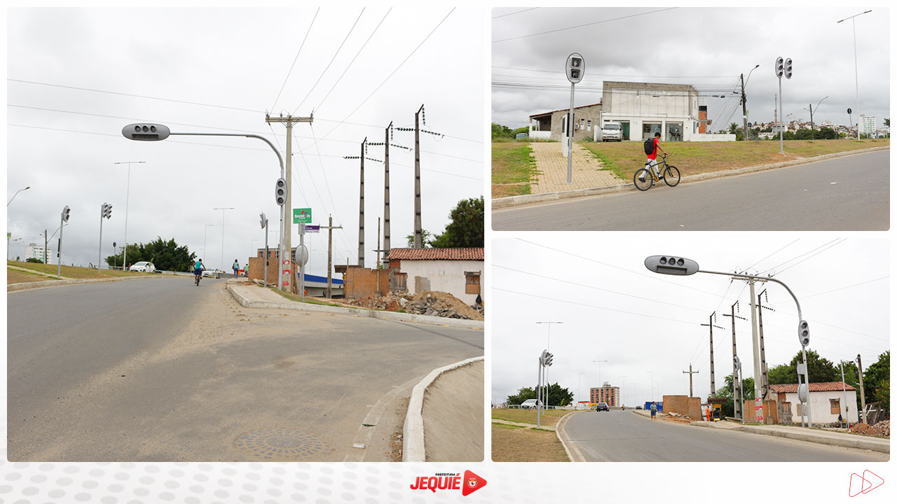 Prefeitura de Jequié inicia reabertura da Avenida Beira Rio e instalação de semáforos com sensores Prefeitura de Jequié inicia reabertura da Avenida Beira Rio e instalação de semáforos com sensores
