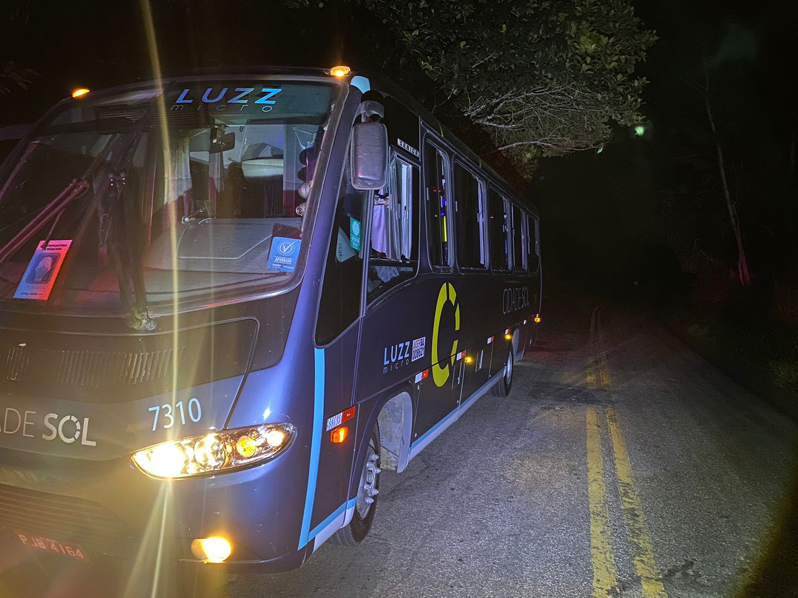 Itagi: ônibus da Cidade Sol atropela pedestre na BA 130 Itagi: ônibus da Cidade Sol atropela pedestre na BA 130