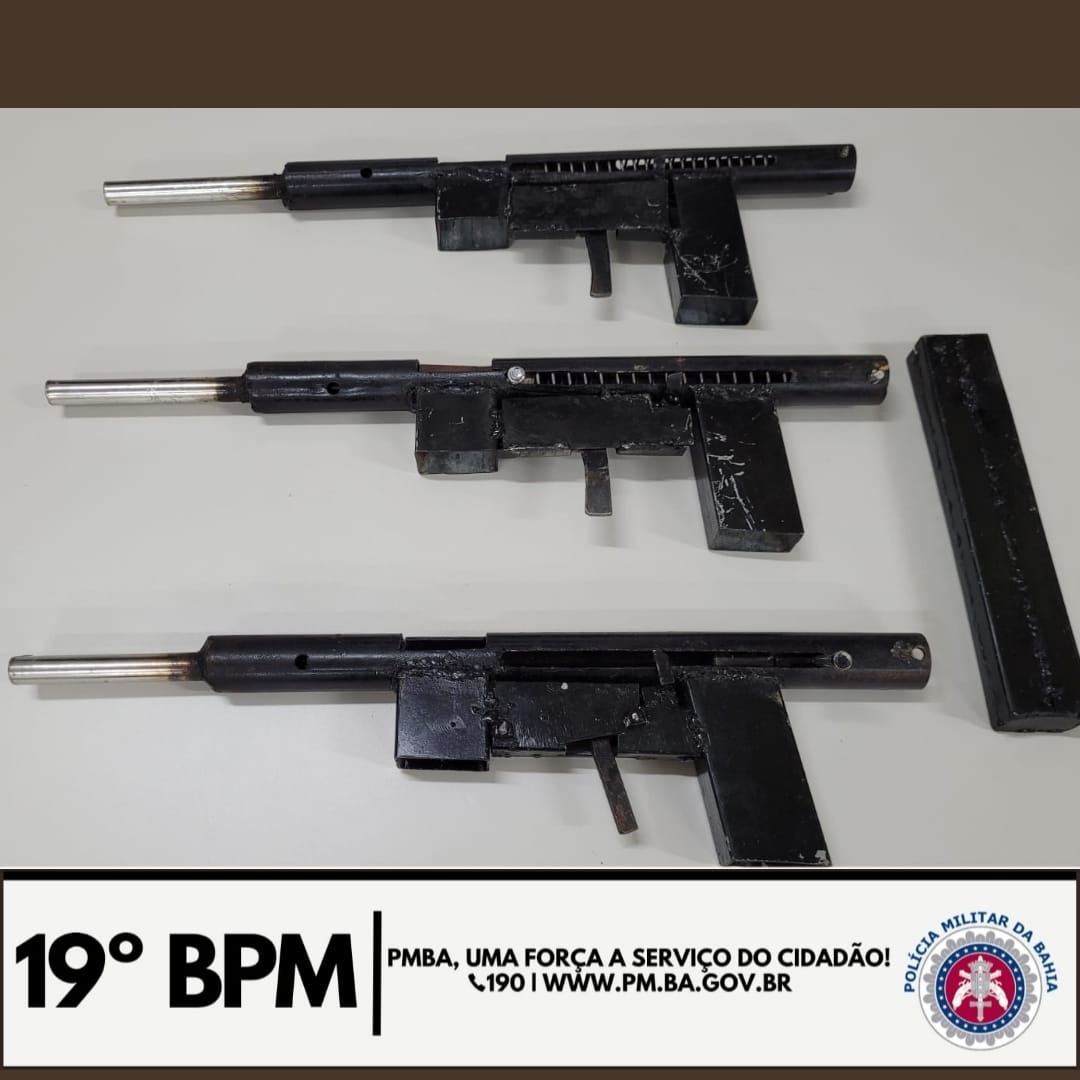 Itaquara: bandidos tocavam terror usando submetralhadoras Itaquara: bandidos tocavam terror usando submetralhadoras