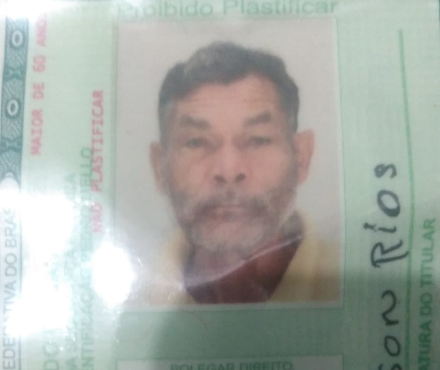 Idosos morreu atropelado na BR 116, em Jequié.
