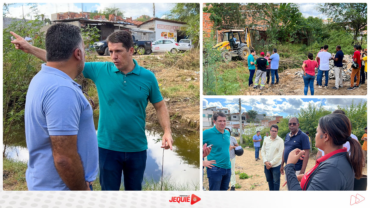 Prefeitura de Jequié inicia construção de canal pluvial, contemplando moradores do Loteamento Sun Ville e Pompílio Sampaio Prefeitura de Jequié inicia construção de canal pluvial, contemplando moradores do Loteamento Sun Ville e Pompílio Sampaio