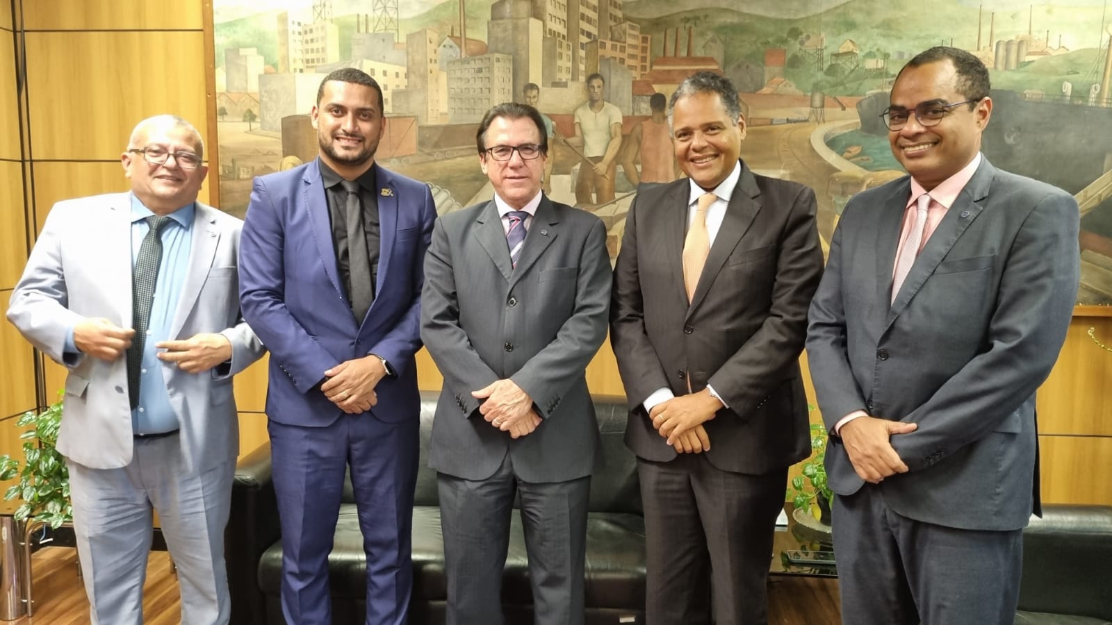 Vereador João Paulo Fernandes cumpre agenda em Brasília ao lado do deputado Antônio Brito