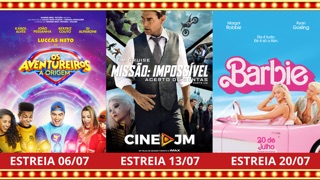 LANÇAMENTOS NO CINE SÃO JOSÉ! O CINE SÃO JOSÉ DISPAROU! LANÇAMENTOS NO CINE SÃO JOSÉ! O CINE SÃO JOSÉ DISPAROU!