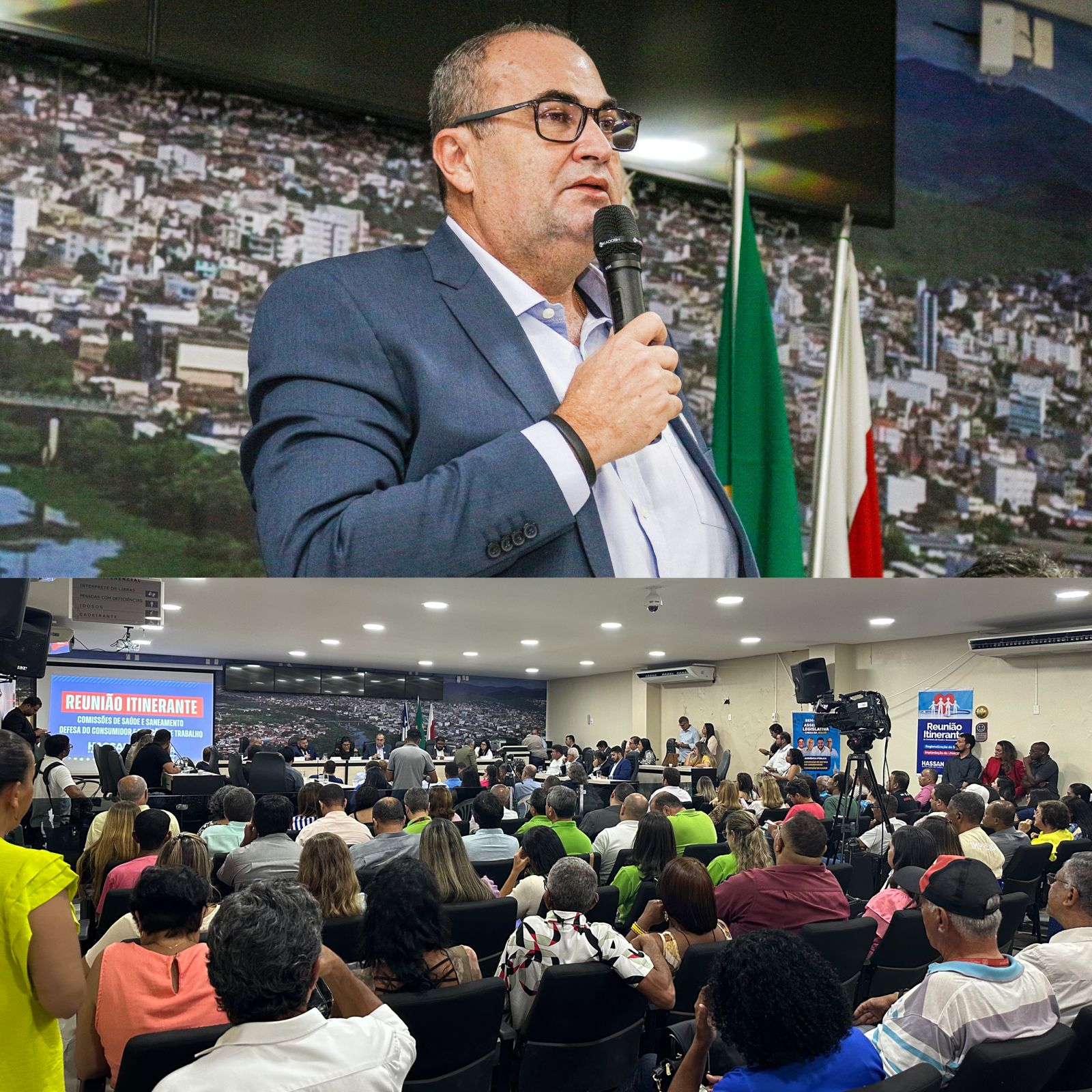 Hassan realiza reunião itinerante da Comissão de Saúde e Saneamento da Alba em Jequié Hassan realiza reunião itinerante da Comissão de Saúde e Saneamento da Alba em Jequié