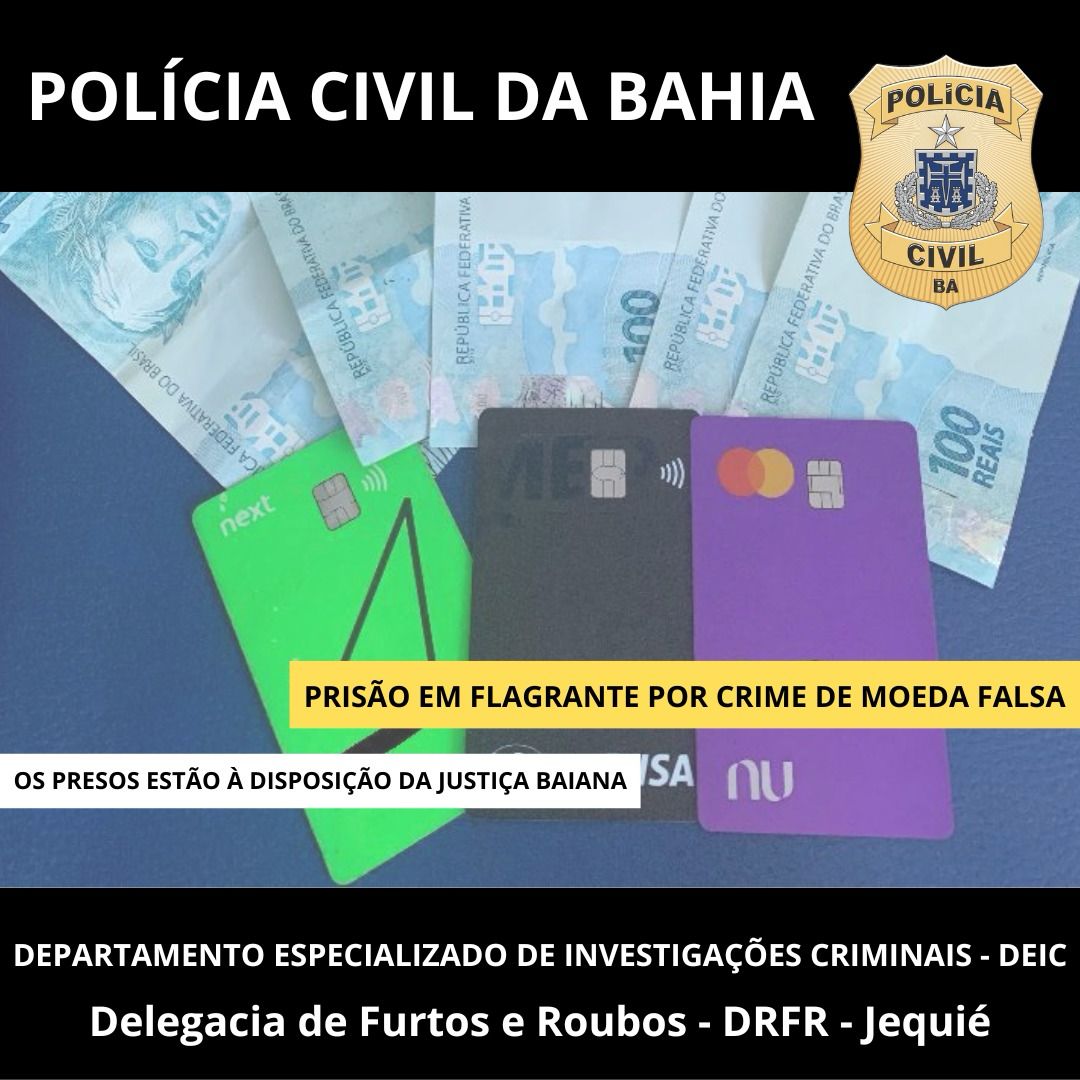 Bandido é preso após repassar 2 mil reais em cédulas falsas de real Bandido é preso após repassar 2 mil reais em cédulas falsas de real