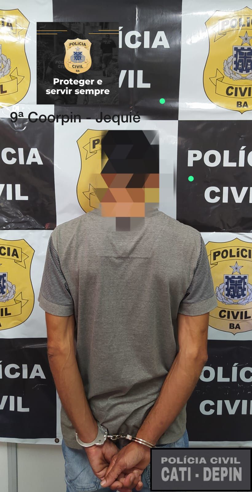 Lider de facção criminosa trabalhava como pedreiro e com identidade falsa em Jequié Lider de facção criminosa trabalhava como pedreiro e com identidade falsa em Jequié