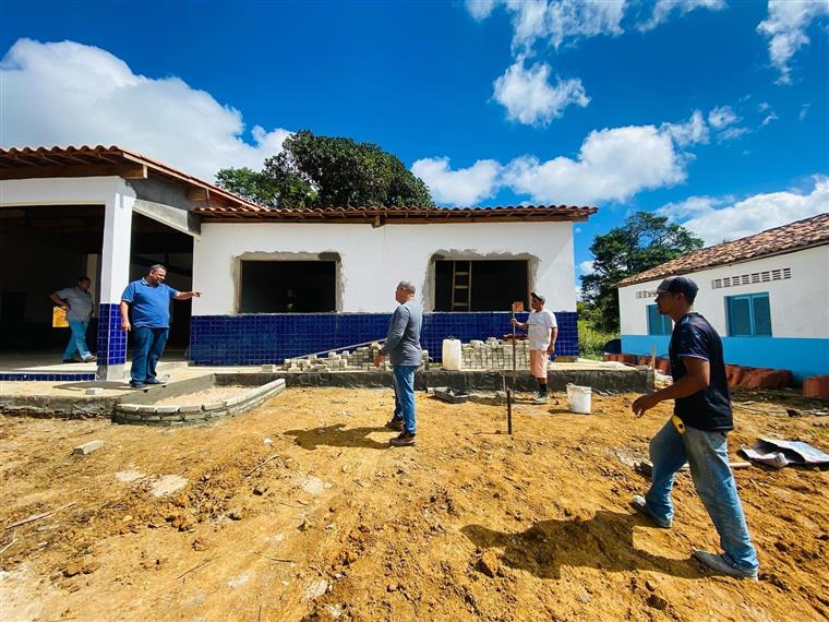 Prefeitura de Jitaúna vem concluindo na zona rural a primeira Escola Nucleada