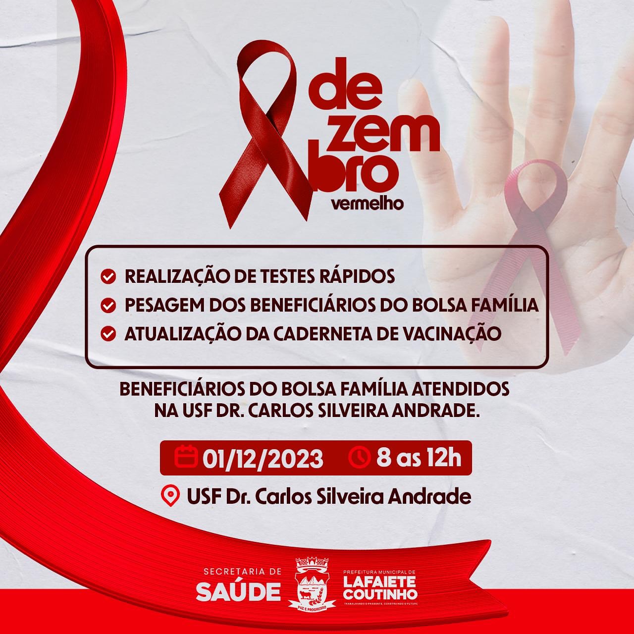 Lafaiete Coutinho: Prefeitura lança campanha contra HIV/AIDS