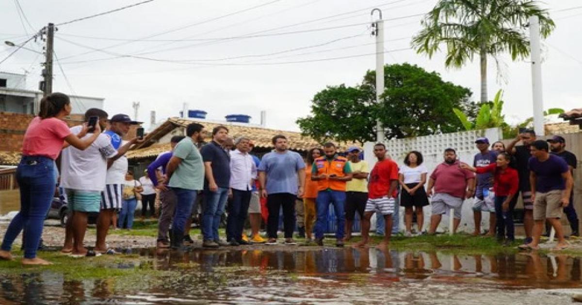 Bahia: distrito de Subaúma, em Entre Rios, sofre com fortes chuvas na região