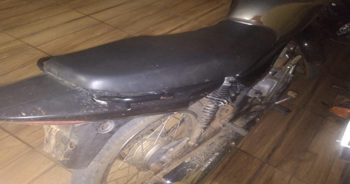 Polícia militar e Guarda Municipal de Brejões Recupera moto roubada na zona rural de Brejões.