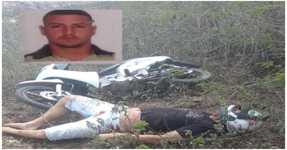Homem assassinado na estrada do presídio.