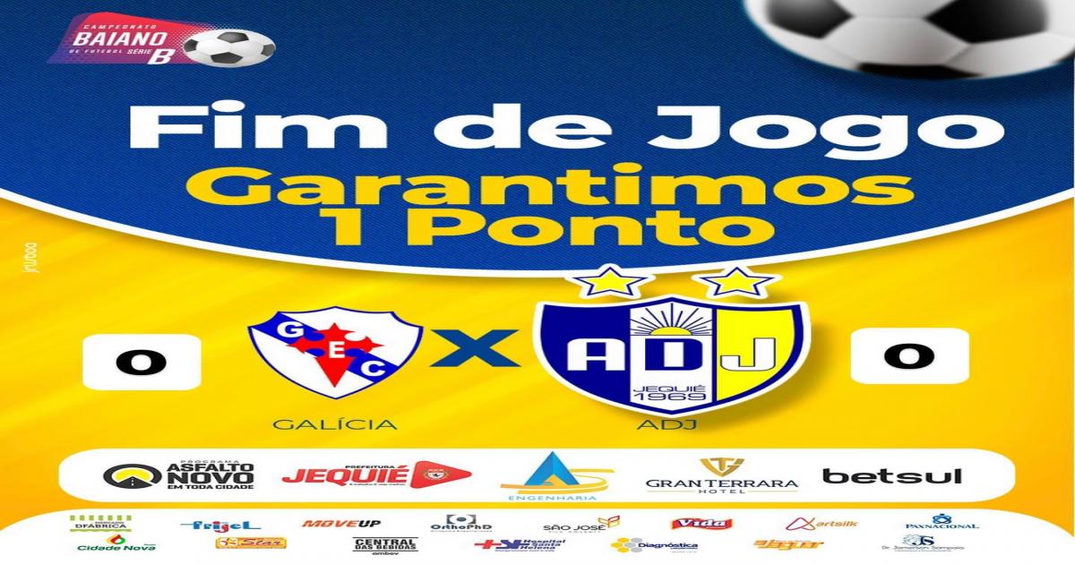Jequié chega a 11 pontos e segue firme no Baianão serie B