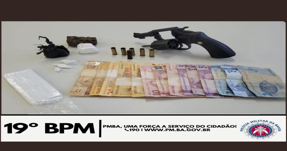 Jaguaquara: bandido morre em troca de tiros com a PM e PC