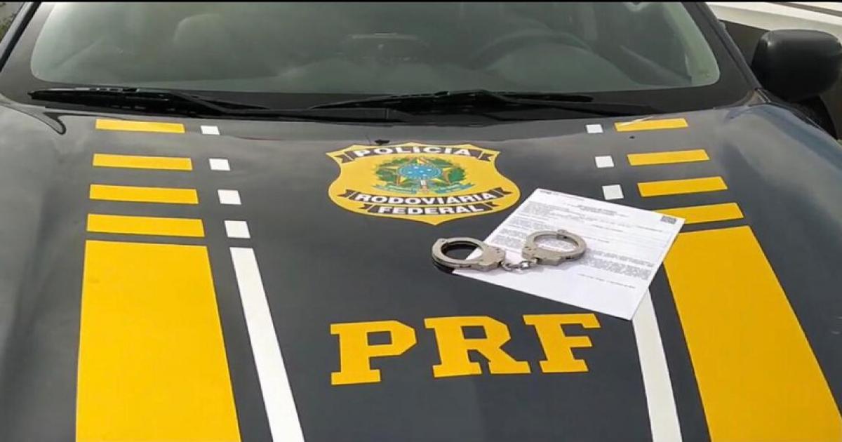 Em Jequié, PRF prende homicida procurado pela justiça