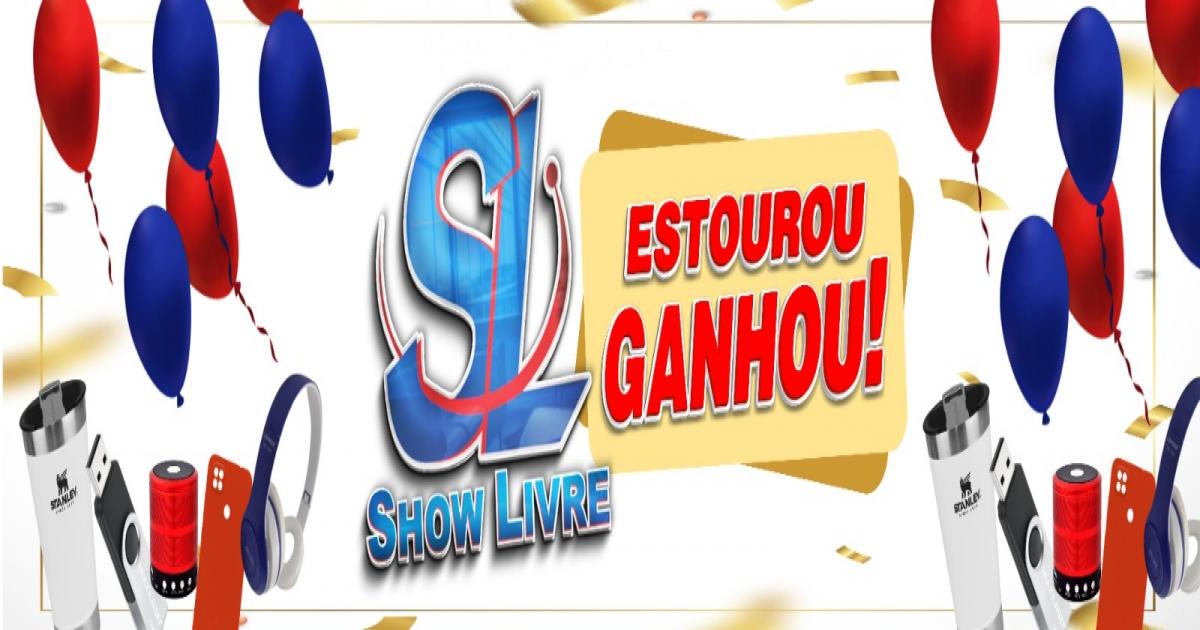 Promoção na Show Livre, estourou ganhou.