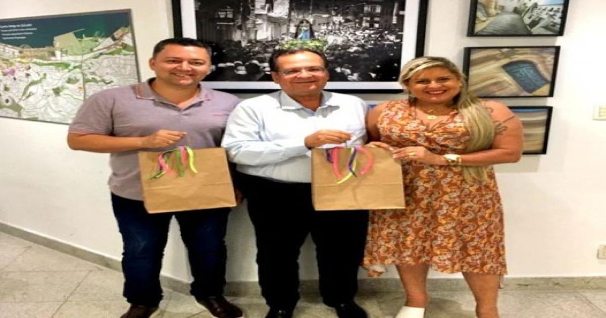 Maiquinique: Valéria Silveira foi a Salvador buscar recursos para o município e para a realização da festa do vaqueiro