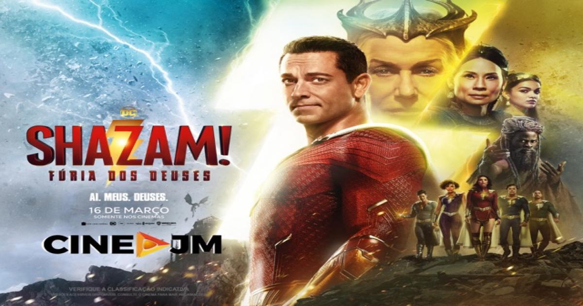 SHAZAM ESTÁ CHEGANDO NO CINE SÃO JOSÉ!