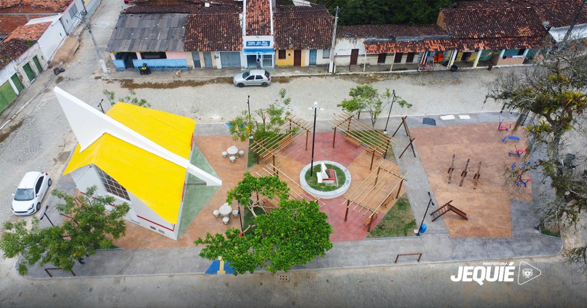 Prefeitura de Jequié avança com investimentos em urbanização e construção de novas praças públicas