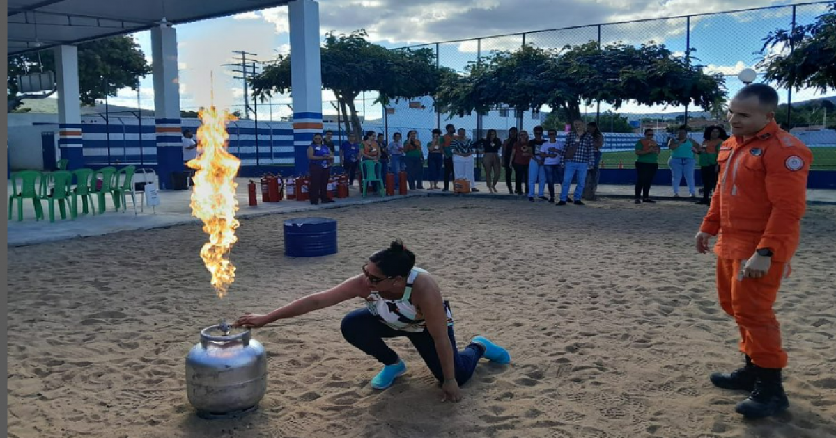 Funcionários públicos de Santa Inês participaram Treinamento em Primeiros Socorros e Prevenção e Combate a Incêndio