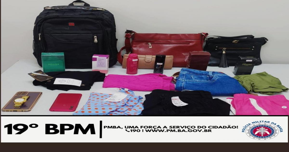 Jaguaquara: duas mulheres foram detidas por furto e oferecer propina aos policiais