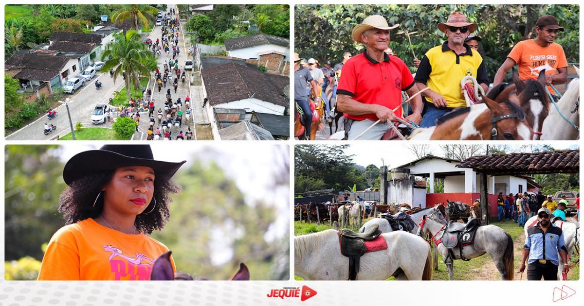 Prefeitura de Jequié investe na valorização da tradição cultural e promove cavalgada no distrito de Florestal