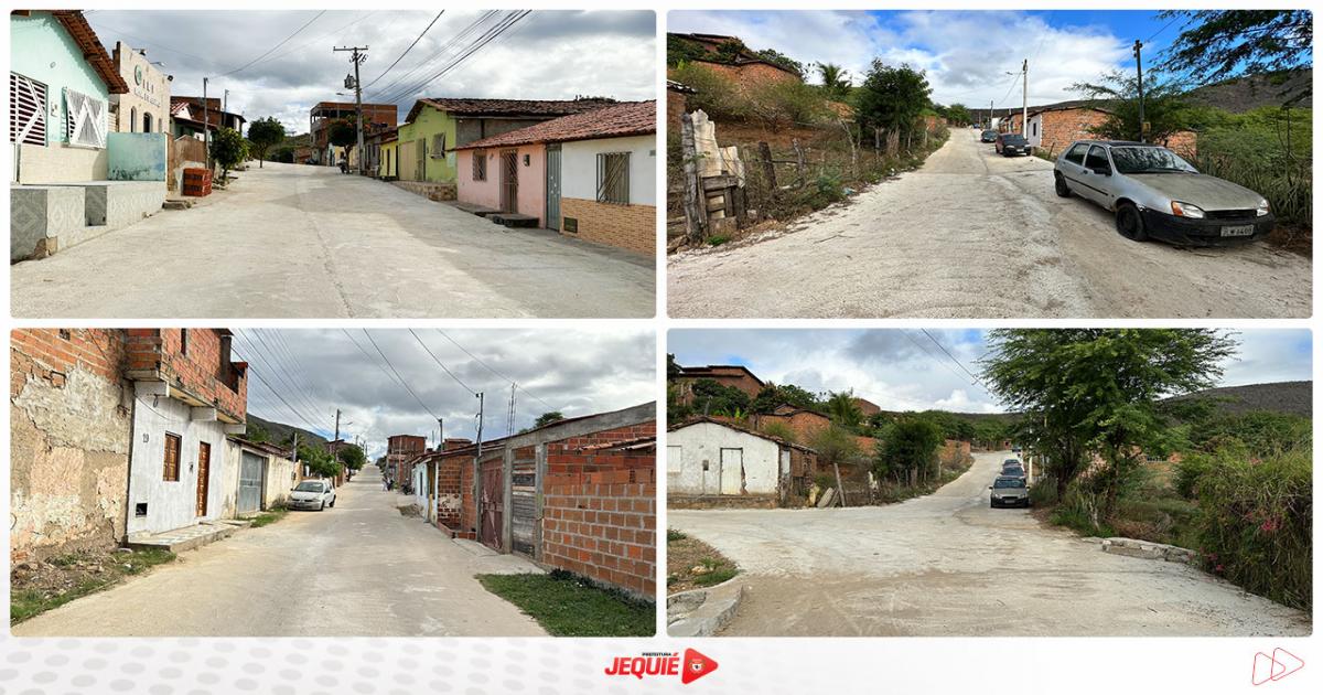 Com recursos próprios, Prefeitura de Jequié segue avançando com obras de pavimentação em concreto usinado no bairro KM 4