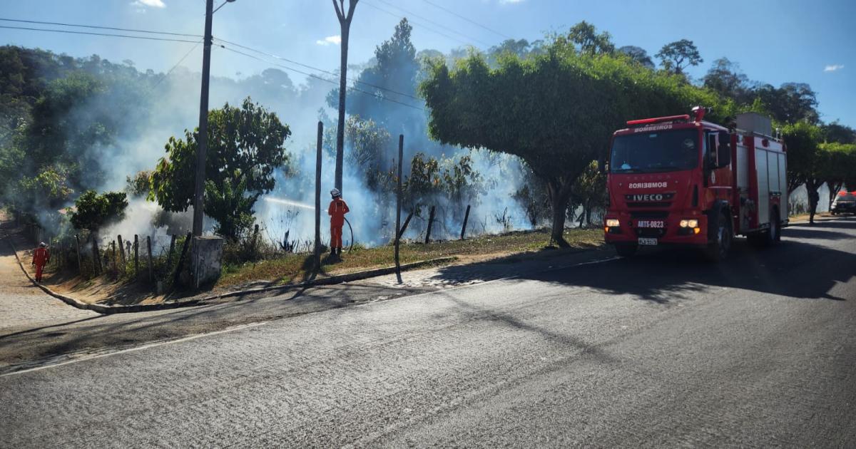 O 8º BBM alerta a população quanto aos incêndios florestais