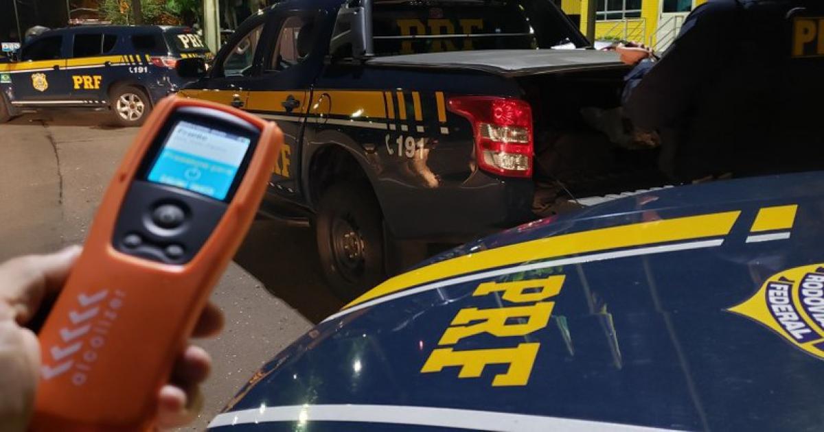 PRF prende motorista por embriaguez ao volante em Itabuna
