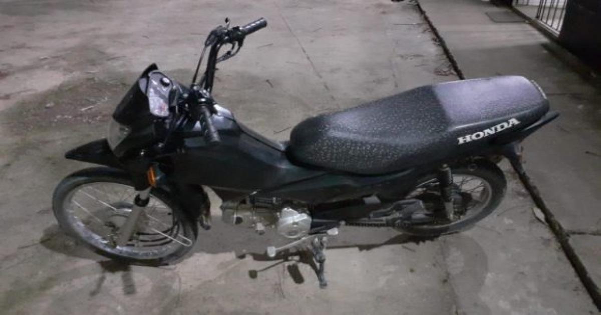 Ipiaú: PM recupera moto roubada no entroncamento de Palmeirinha