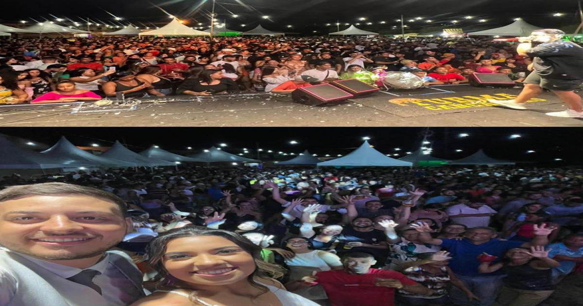 Vinicius reune multidão em praça pública em evento histórico