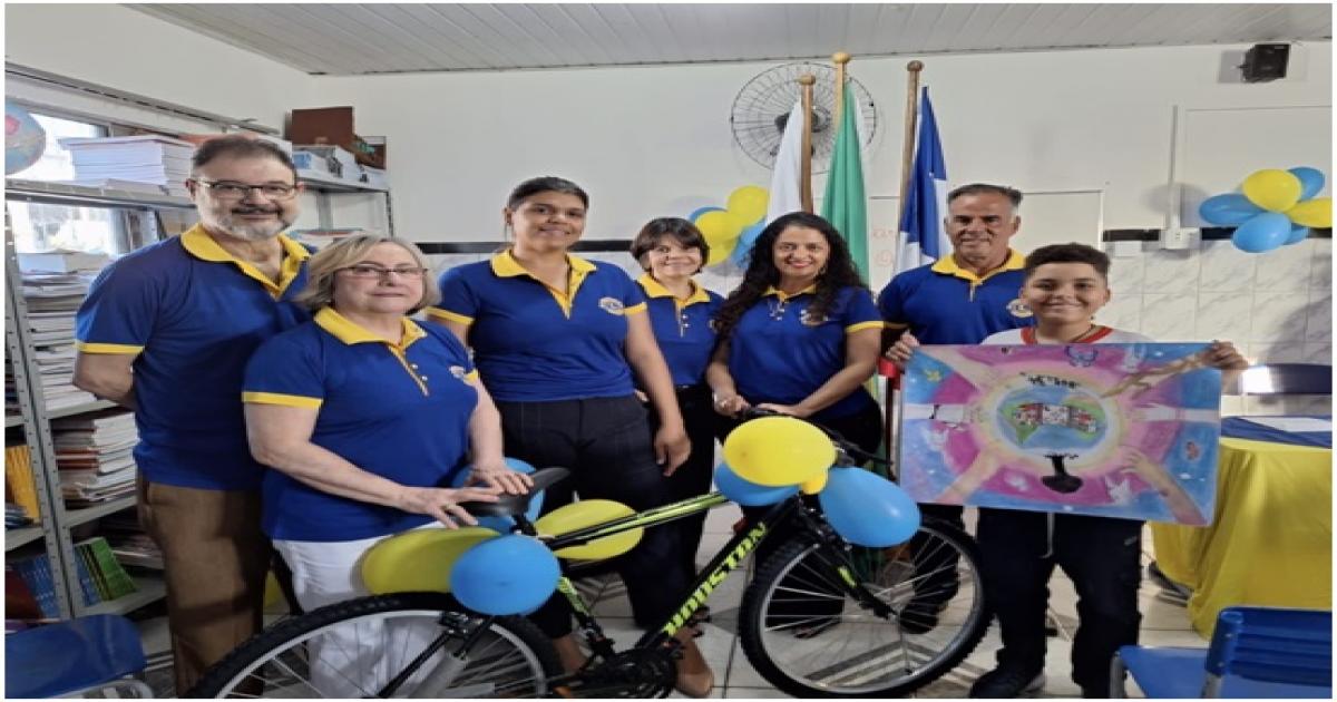Lions Clube de Jequié realizou o concurso Cartaz sobre a Paz 2023, Ouse sonhar