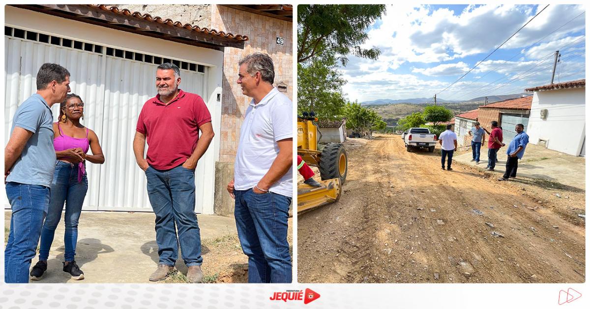 Prefeito de Jequié anuncia novos investimentos para infraestrutura, entre eles a revitalização e pavimentação da Avenida Lomanto Junior