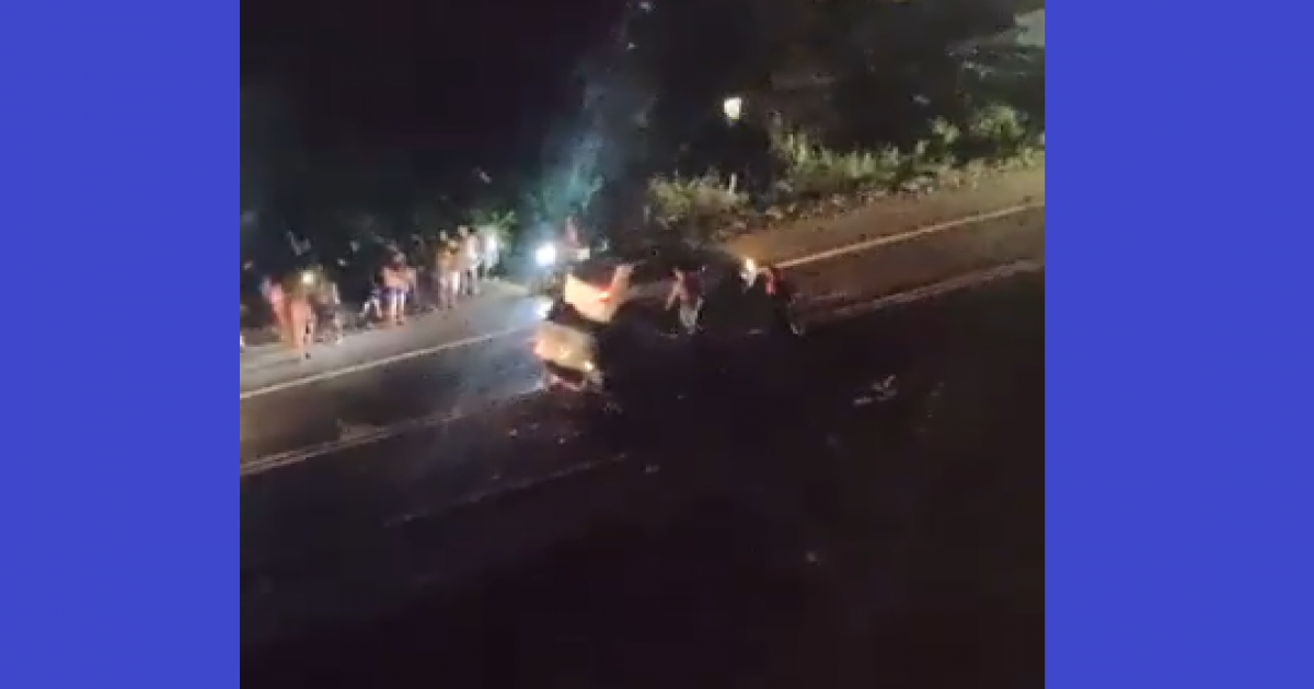 Jitaúna: Acidente na BR-330 próximo ao Parque do Vaqueiro deixa duas pessoas feridas