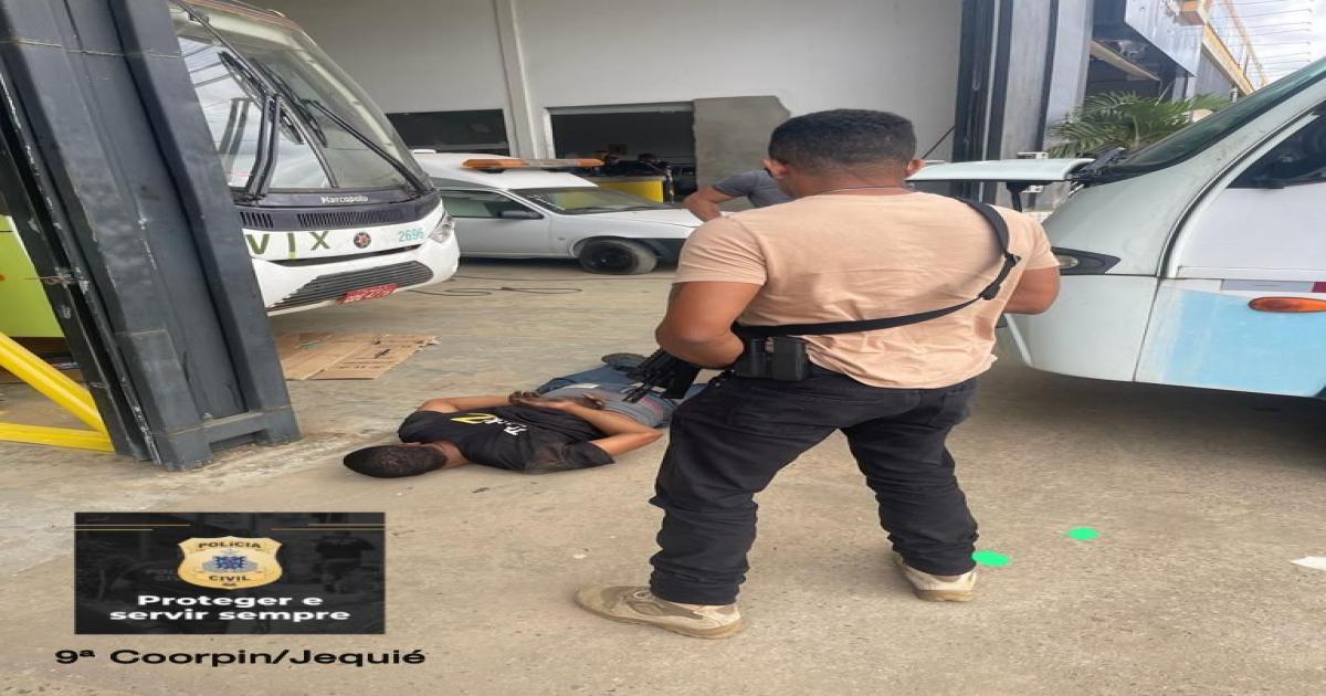Polícia Civil prende homem que matou rival e feriu instrutor dentro de autoescola em Brejões