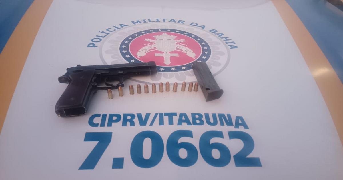 Polícia Rodoviária Estadual apreendeu arma de fogo durante cavalgada em Iramaia
