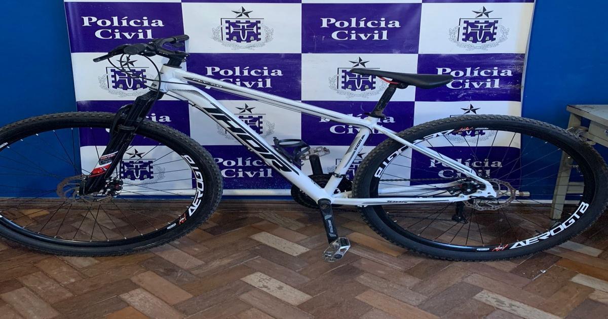 Polícia recupera bicicleta furtada no bicicletário da Ramarim