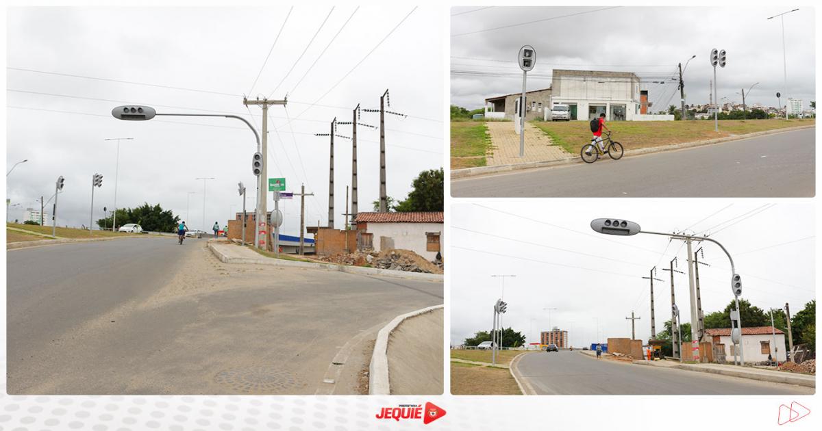 Prefeitura de Jequié inicia reabertura da Avenida Beira Rio e instalação de semáforos com sensores