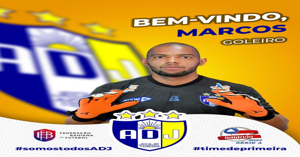 Marcos é o novo goleiro da ADJ