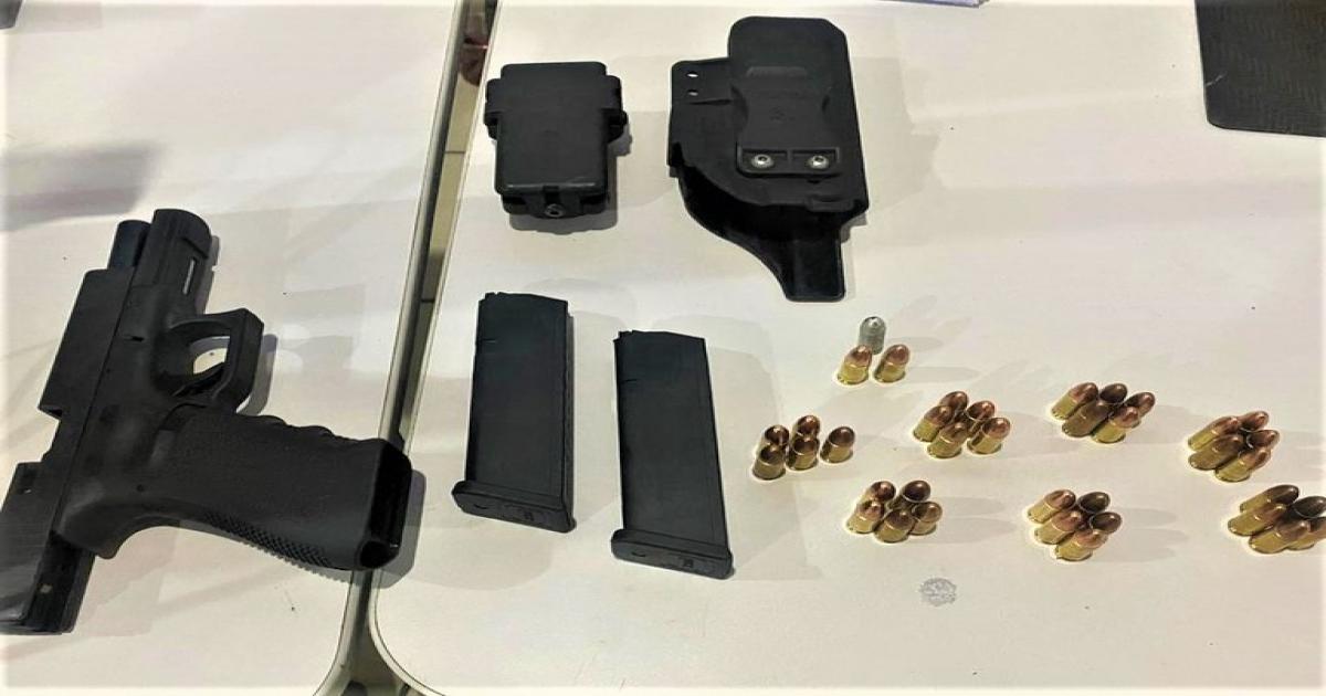 PRF apreende pistola, munições e carregadores na BR 330