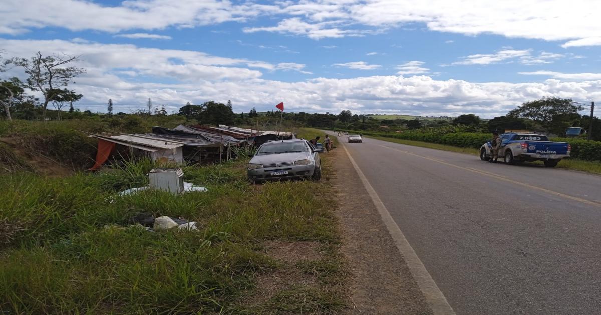Usuários da BA 250 reclamam de acampamentos do MST as margens da rodovia, PRE faz alerta