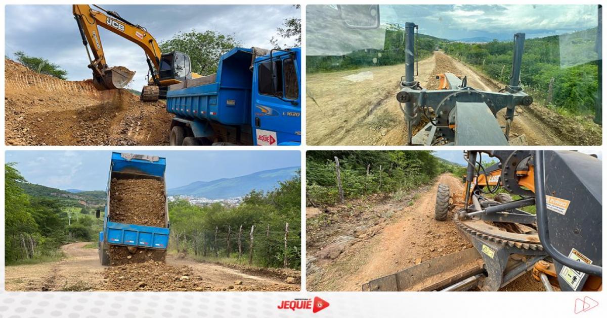 Após intensas chuvas, Prefeitura de Jequié retoma obras de recuperação das estradas rurais