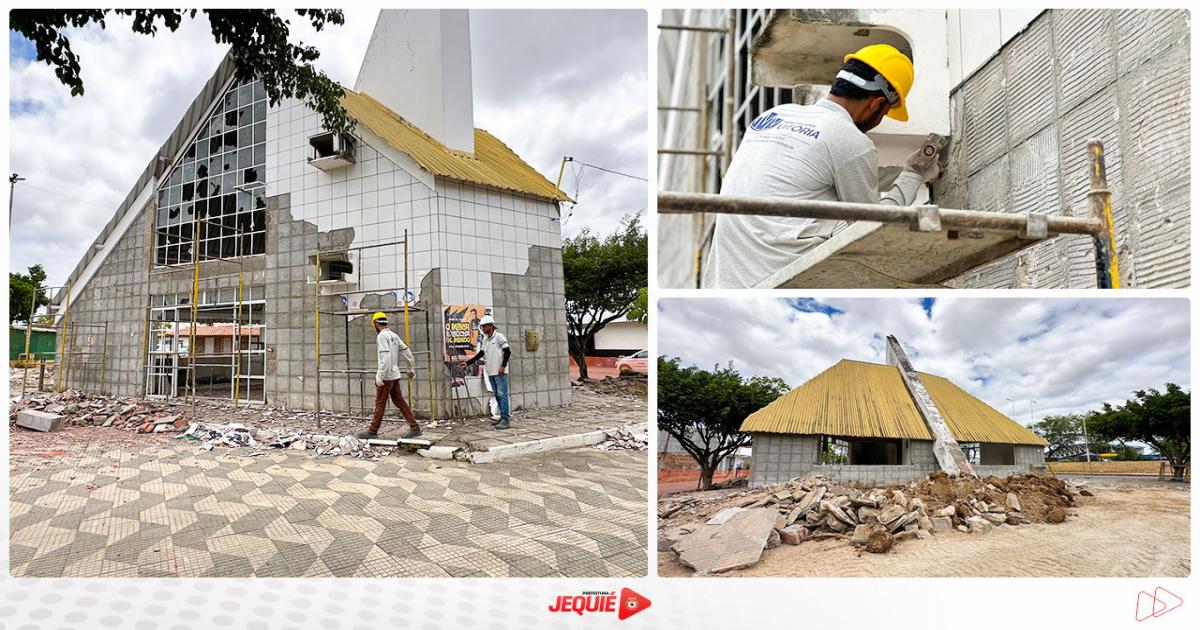 Prefeitura de Jequié inicia obra de requalificação da Praça da Vela Cultural do Mandacaru