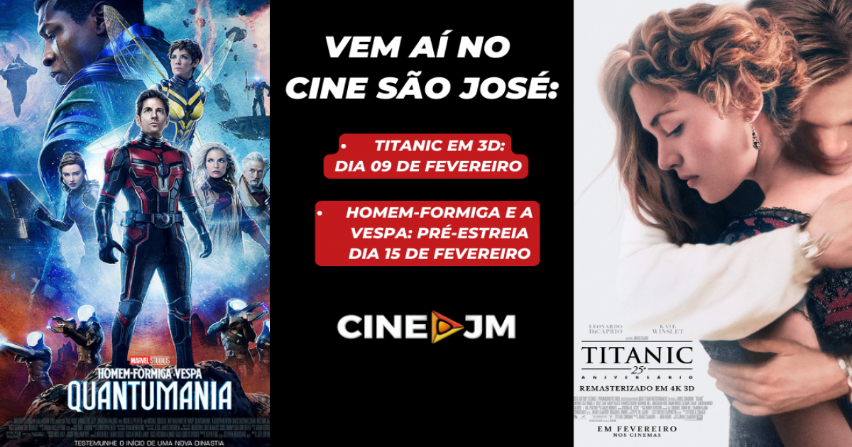 VEM NOVIDADES POR AÍ!