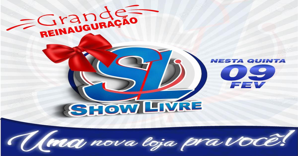 Reinauguração da Show Livre no Mercadão Vicente Grilo