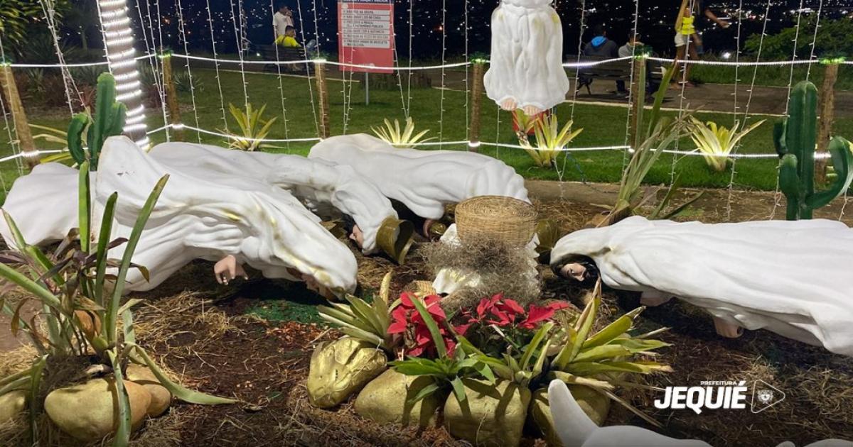 Presépio do Alto da Prefeitura é vandalizado novamente